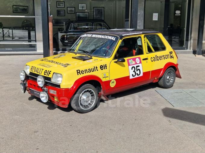 Renault 5 Alpine Préparée Rallye de 1982