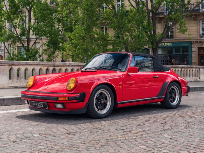 Porsche 911 3.2 G50 Cabriolet de 1988