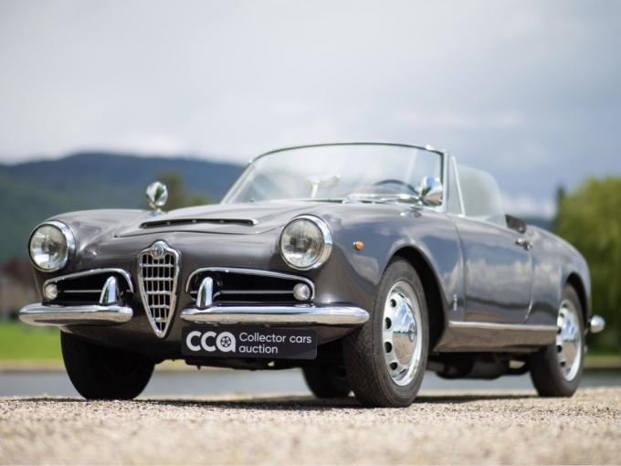 Alfa Roméo Giulia Spider  de 1963