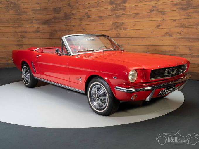 Ford Mustang V8 289 Cabriolet de 1965