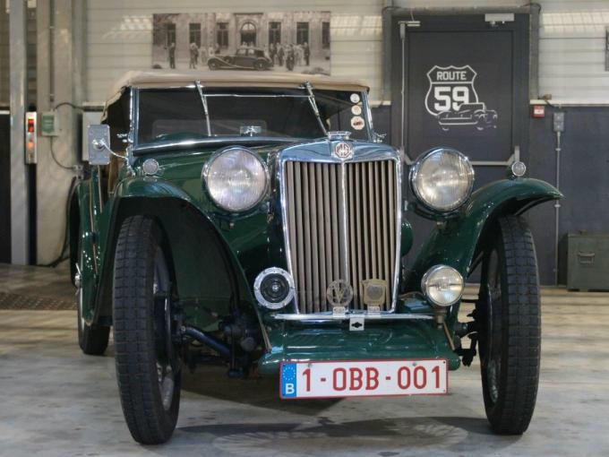 MG TC  de 1947