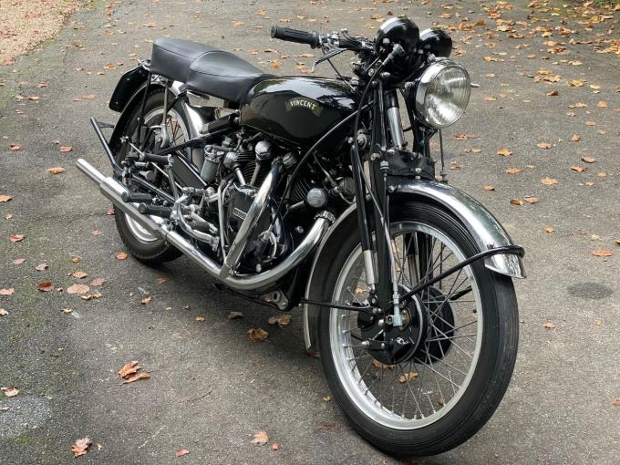 Moto Vincent Black Shadow Série C de 1951