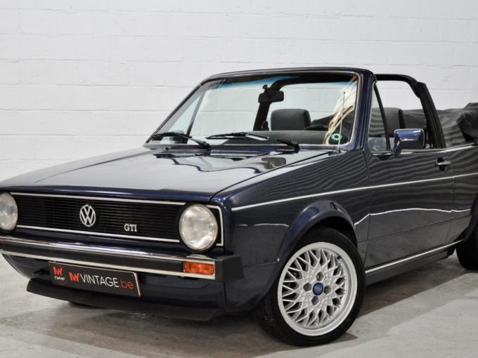 Volkswagen Golf 1 GTI Cabriolet de 1987