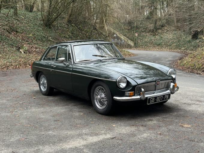 MG B GT Overdrive de 1970