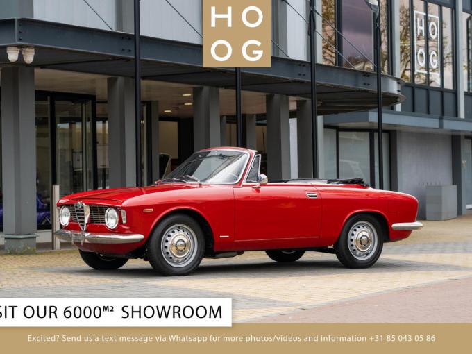 Alfa Roméo Giulia GT C Cabriolet de 1965