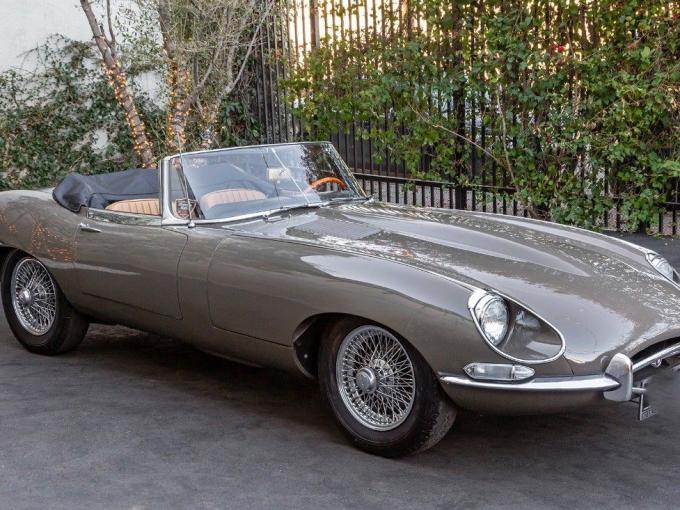 Jaguar Type E 4,2 cabriolet de 1968