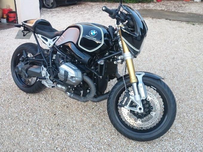 Moto BMW Rare Nine - T  numérotée n° 4 / 90  Boxer Design de 2016