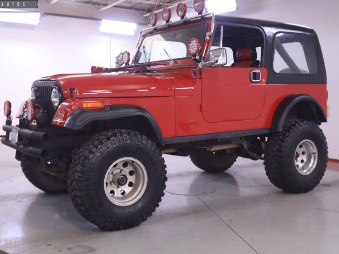 Jeep CJ 7 decapotable de 1982