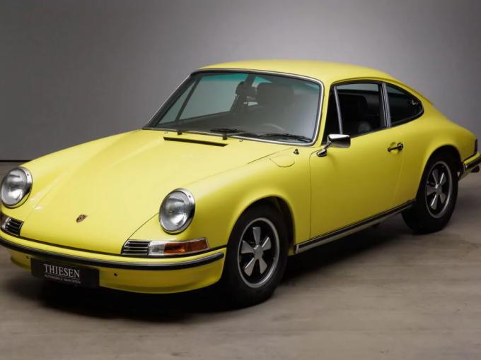 Porsche 911 S 2,4 ltr. Coupé -Ölklappe de 1972