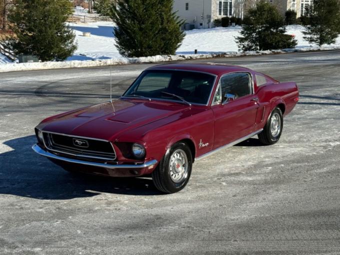 Ford Mustang V8 Fastback de 1968