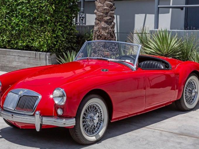 MG A  de 1956