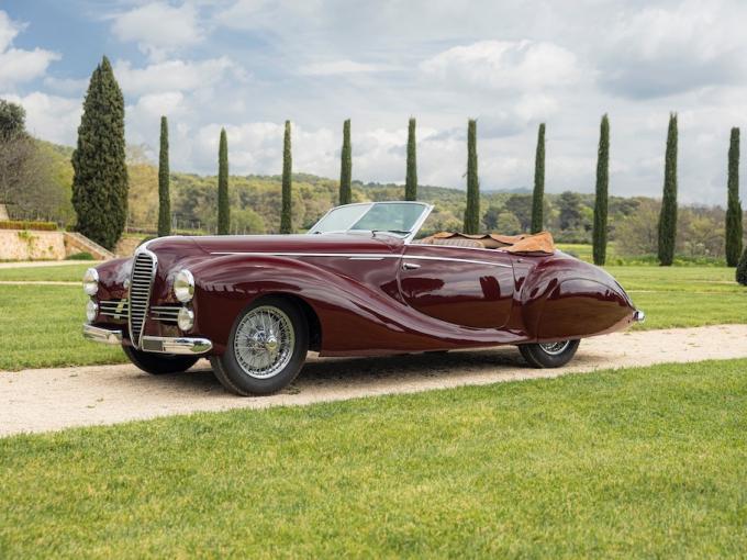 Delahaye 135 MS Cabriolet Saoutchik  de 1950