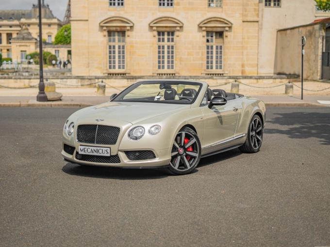 Bentley Continental GTC V8S *White Sand Nacré finition Mulliner & syst de 2014