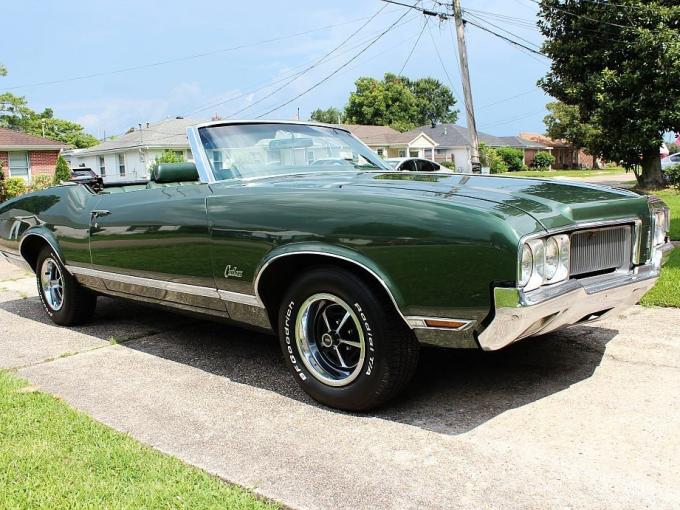 Oldsmobile Cutlass Cabriolet de 1970
