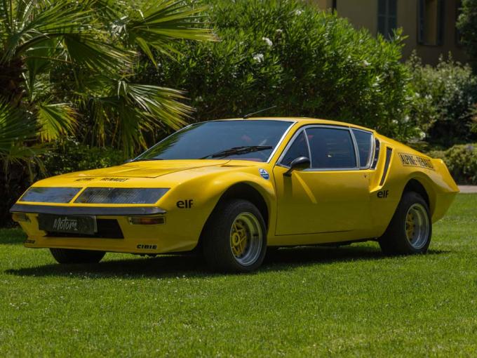 Alpine A 310 1600 VE Groupe 4 usine de 1972