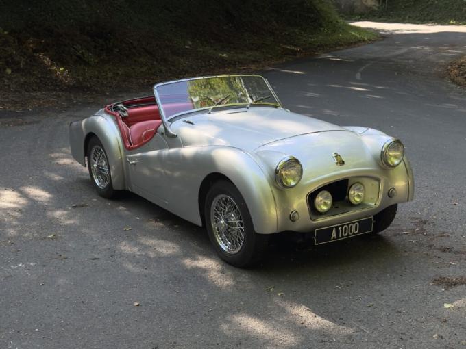 Triumph TR3 Overdrive / Hard-top de 1957