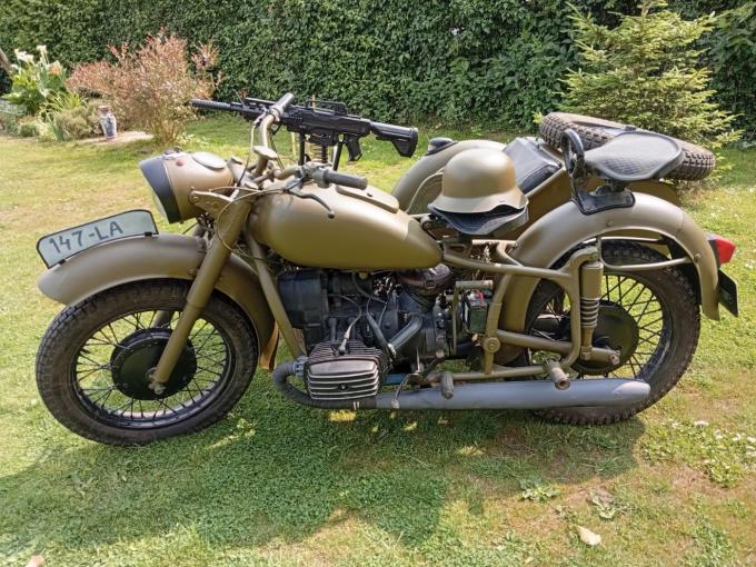Moto BMW Dnepr K-650  de 1970