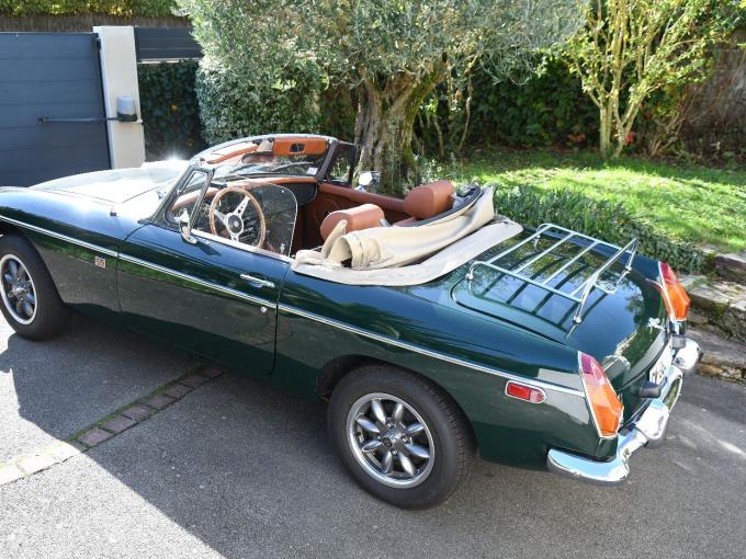 MG B Overdrive de 1977