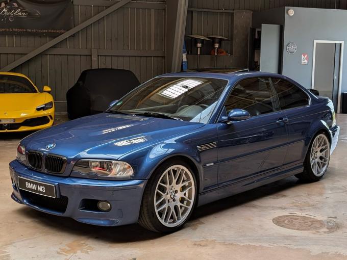 BMW M3 E46 Coupé BVM Bleu Topaze / 35K€ de factures ! de 2002