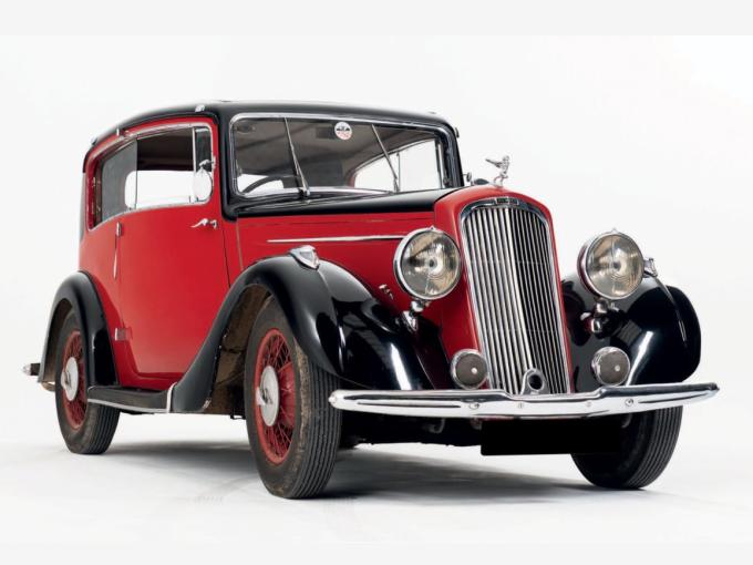 Humber 12 Vogue Pillarless Saloon de 1937