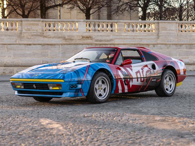 Ferrari 328 GTS « Art Car » by Peter Klasen de 1987
