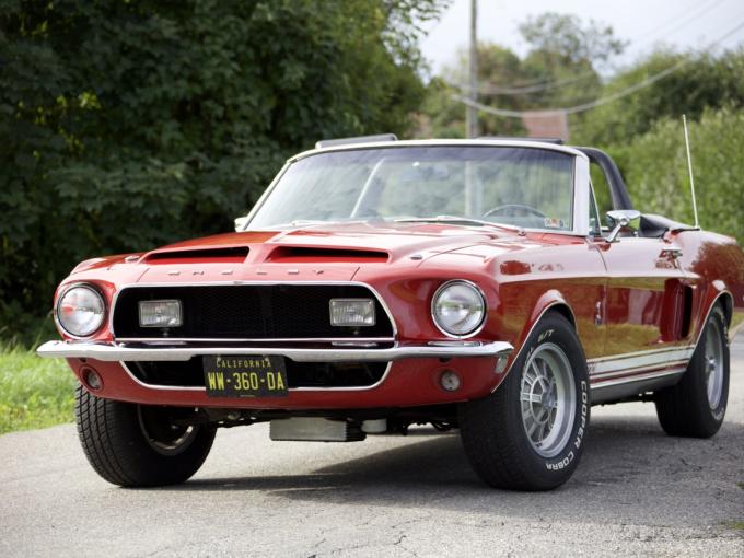 Shelby GT 500 Cabriolet de 1968