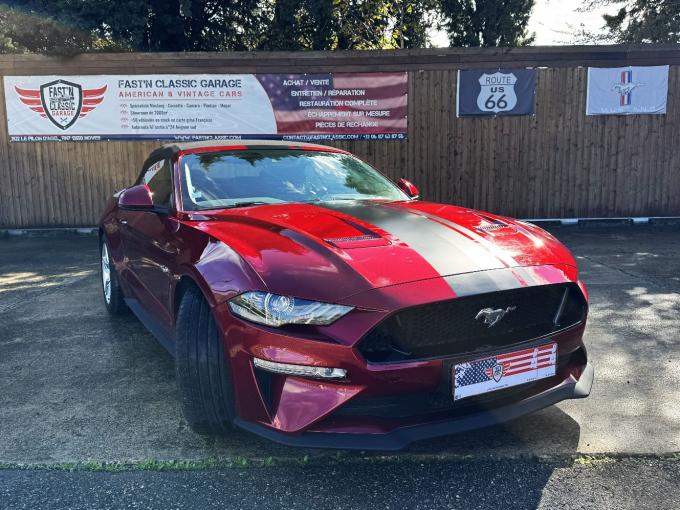 Ford Mustang VI Phase 2 GT Cabriolet  Pack Carbonne de 2018