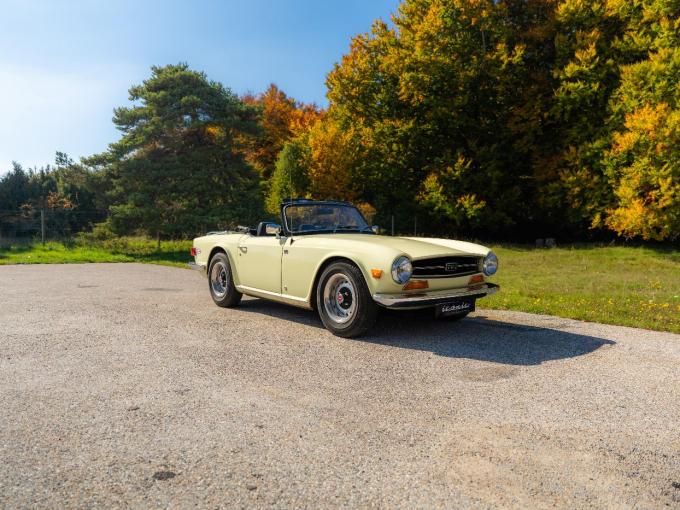 Triumph TR6 1969 – Jasmine Yellow  - 100% Matching  de 1969