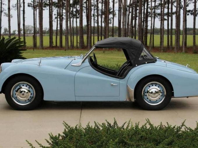 Triumph TR3 A overdrive de 1959