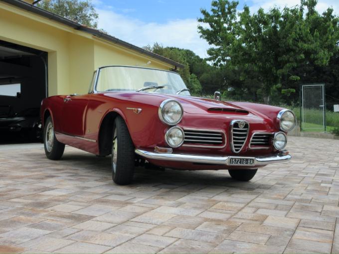 Alfa Roméo 2600 Spider Touring de 1966