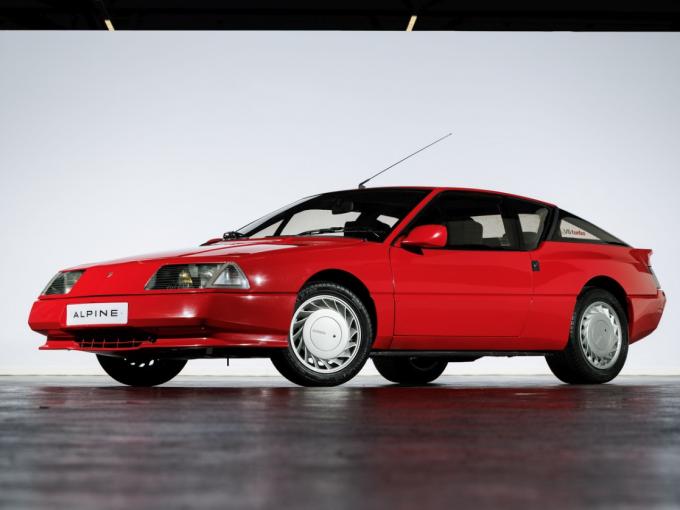 Alpine GTA V6 Turbo de 1988