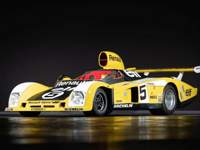Proto/compétition  1975 - 1978 Renault-Alpine A442 de 1975