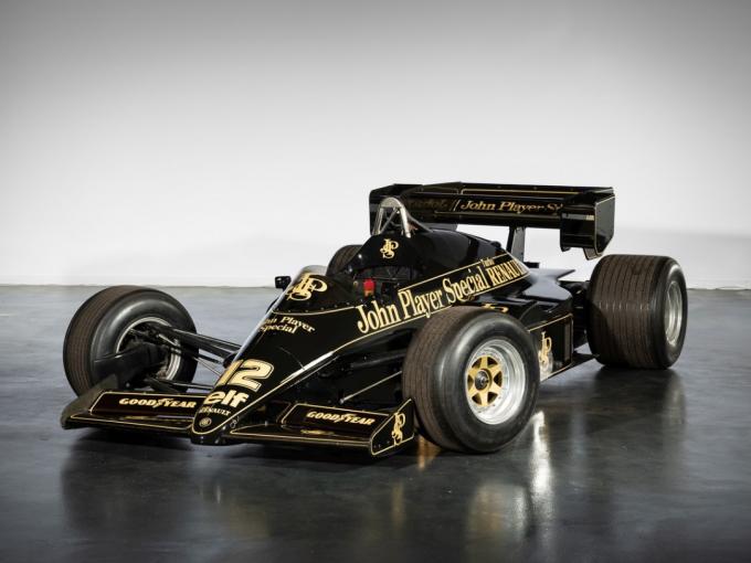 Proto/compétition Monoplace Lotus 95T-4 Formule 1 de 1984