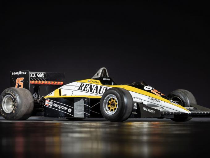 Proto/compétition Monoplace Renault RE 60-01B Formule 1 de 1985