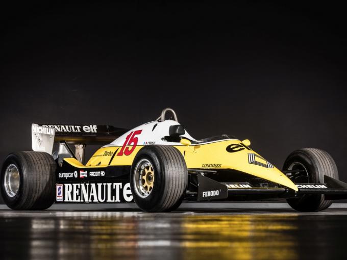 Proto/compétition Monoplace Renault RE 40-00 Formule 1 de 1983