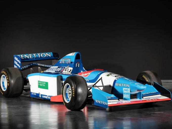 Proto/compétition Monoplace Benetton-Renault B195 show car de 1995