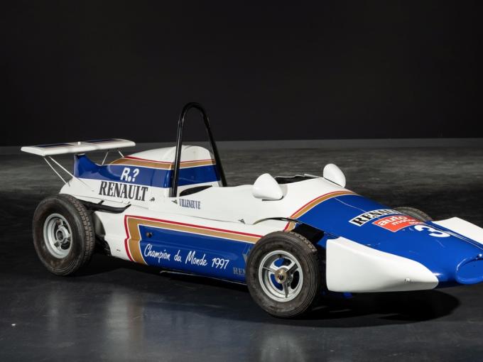 Proto/compétition Monoplace Renault mini monoplace livrée J. Villeneuve de 1973