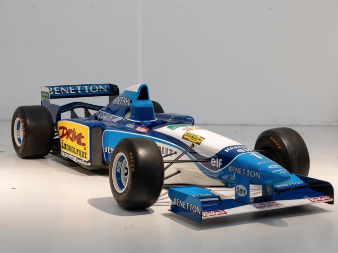 Proto/compétition Monoplace Benetton-Renault B195 show car de 1995