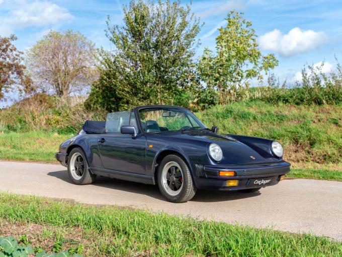Porsche 911 3.2 cabriolet de 1985