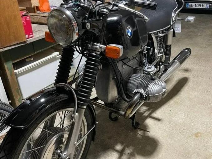 Moto BMW R75/5 de 1971