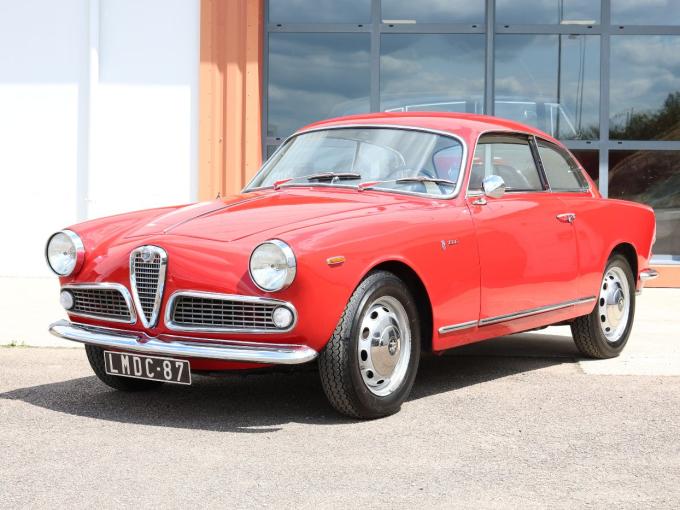Alfa Roméo Giulia Sprint 1600 de 1963