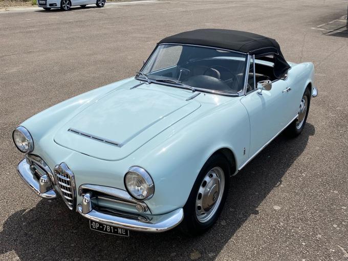 Alfa Roméo Giulia Spider  de 1963