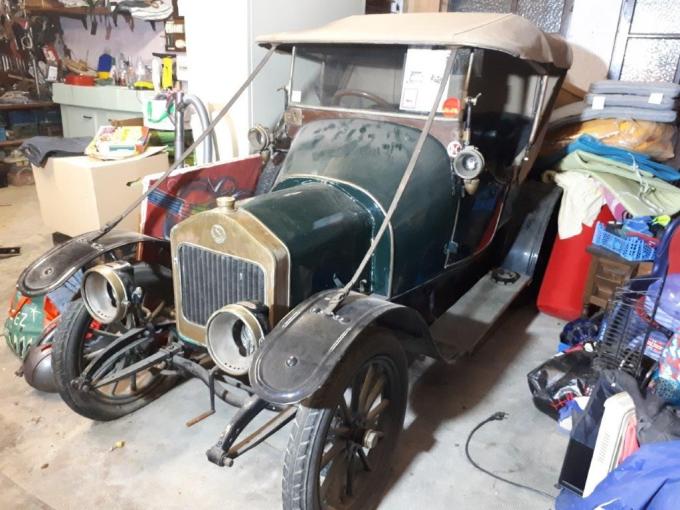 Alcyon 8cv voiture du medecin de 1909