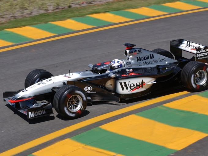 Proto/compétition Monoplace McLaren MP4-17D/02 de 2002