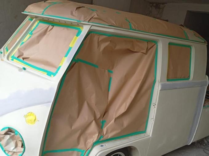 Volkswagen T2 Split window bus crew cab 1962 de 1962