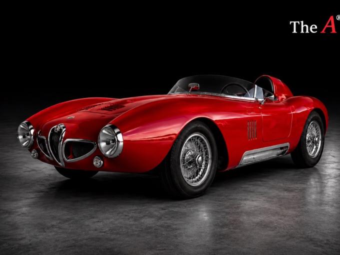 Alfa Roméo Touring Disco Volante Inspiration de 1973