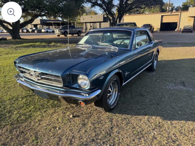 Ford Mustang V8 289ci Coupé de 1965