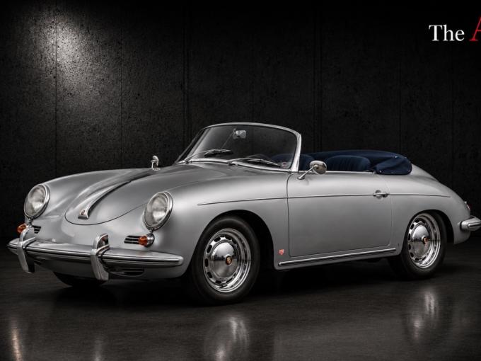 Porsche 356 Bt5 Roadster 1600 d\'Ieteren de 1961