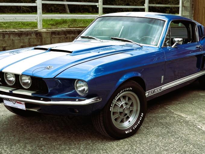 Ford Mustang Fastback Sheby GT 500 Police Interceptor de 1967
