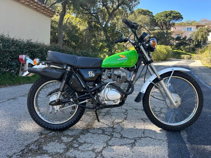 Moto Honda XL 125 de 1978